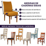 Capa Protetora Cadeira Arranhão Gato Protex Duo - Caramelo