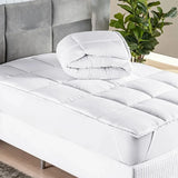 Detalhes do Pillow Top Colchão Solteiro do Detalhe