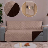 Foto de Capa Protetora para Sofá Caqui-tabaco muito bonita