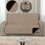 Veja detalhes lindos de Protetor de Sofá Dupla Face Zig Zag - Tabaco-Caqui da Charme