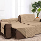 Confira as medidas da Protetor Sofá Retrátil Dupla Face Caqui-Palha antes de comprar