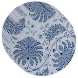 Jogo Americano Redondo 4 lugares - Azul Violeta