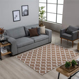 Foto de Detalhes do Tapete Classic Suprema Caramelo da Charme do Detalhe muito bonita