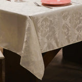 Detalhes da Toalha de Mesa Jacquard Palha do Detalhe