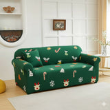 Capa de Sofá Natalina Spandex Special - Doce Natal