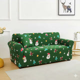Capa de Sofá Natalina Spandex Special - Bom Velhinho