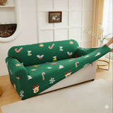 Capa de Sofá Natalina Spandex Special - Doce Natal