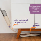 Conheça a Vassoura Mop Inteligente Flexível Spray com entrega mais rápida do Brasil