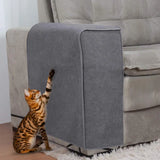 Protetor Braço de Sofá Arranhador para Gatos Kit 2 - Cinza