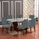 Capa Protetora Cadeira Arranhão Gato Protex Duo - Cinza Escuro