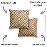 Kit 2 Capas de Almofadas Modern Print - Duna