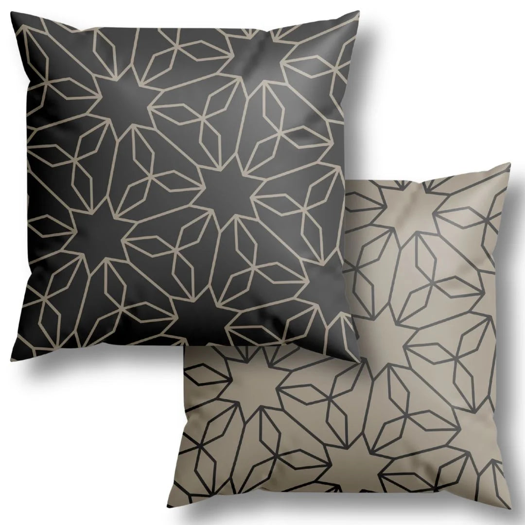 Kit 2 Capas de Almofadas Modern Print - Prisma