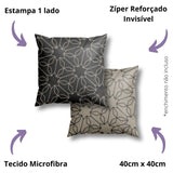 Kit 2 Capas de Almofadas Modern Print - Prisma