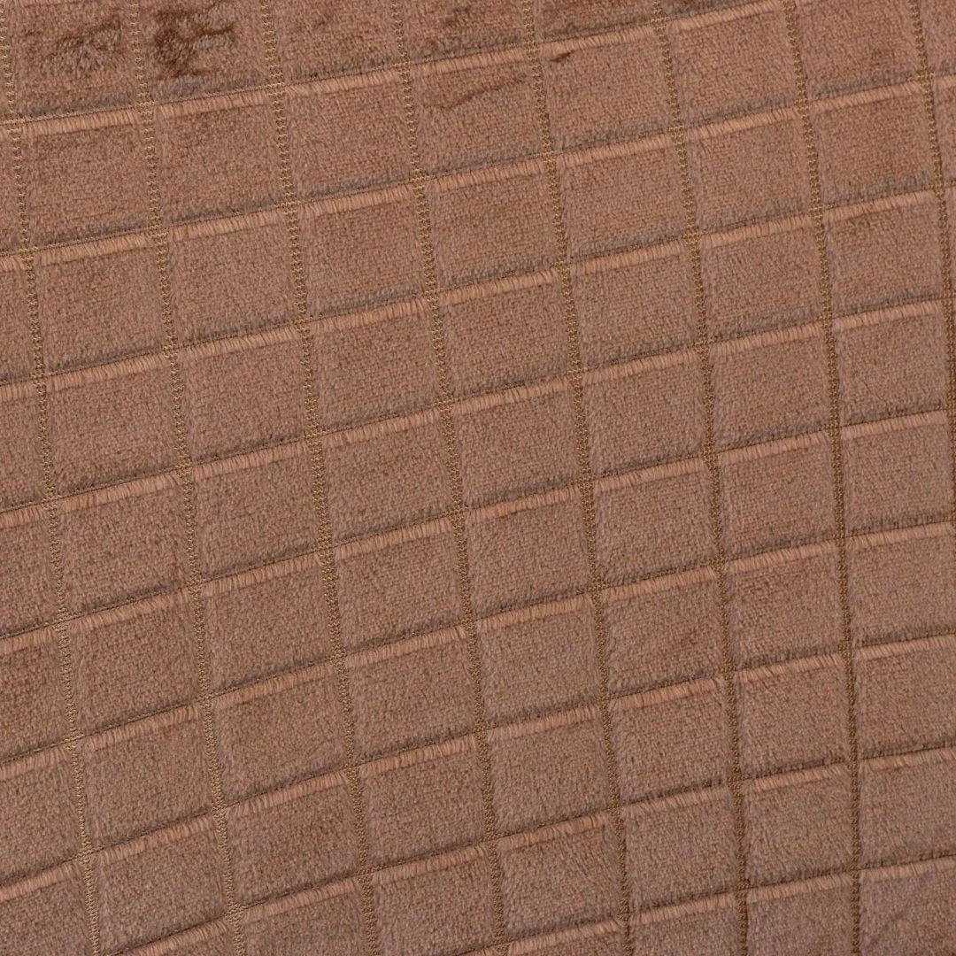 Veja detalhes lindos Capa Cadeira Confort Grid Chocolate da Charme