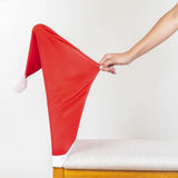 Conheça a Capa Encosto Cadeira Natal Elastex Gorro Noel com entrega mais rápida do Brasil