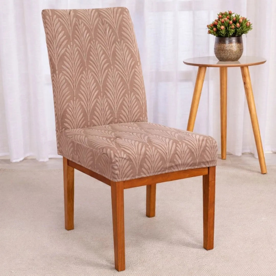 Foto Capa para Cadeira Boutique Caribe Caramelo muito bonita