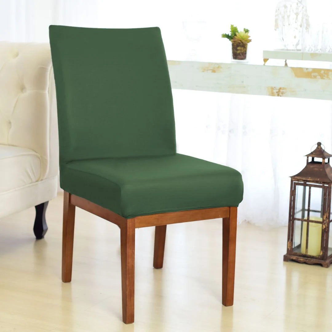 Capa Para Cadeira de Jantar - Verde Oliva