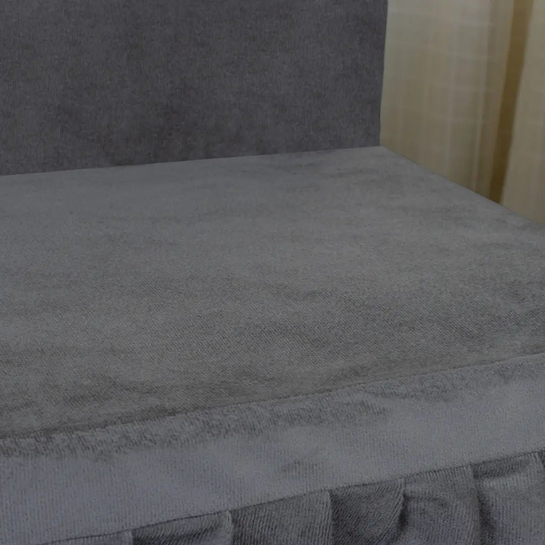 Conheça o Capa Para Cadeira de Madeira Espuma Interna Total Confort  Chumbo com entrega mais rápida do Brasil