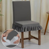 Detalhes da Capa Para Cadeira de Madeira Espuma Interna Total Confort  Chumbo da Charme do Detalhe