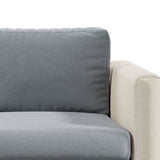 Capa de Sofá de Canto Modern Suede - Cinza