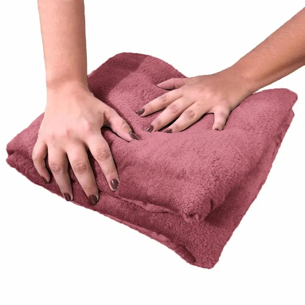Foto Manta Soft Microfibra Blush Vários Tamanhos muito bonita