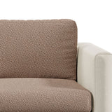 Capa de Sofá de Canto Soft Confort - Cappuccino
