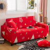 Capa de Sofá  Natalina  Spandex Special - Vermelho Encantado