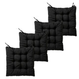 Foto de almofada para futon preto muito bonita 
