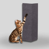 Kit 2 Arranhador Gato MDF Cinza - Oferta Cross