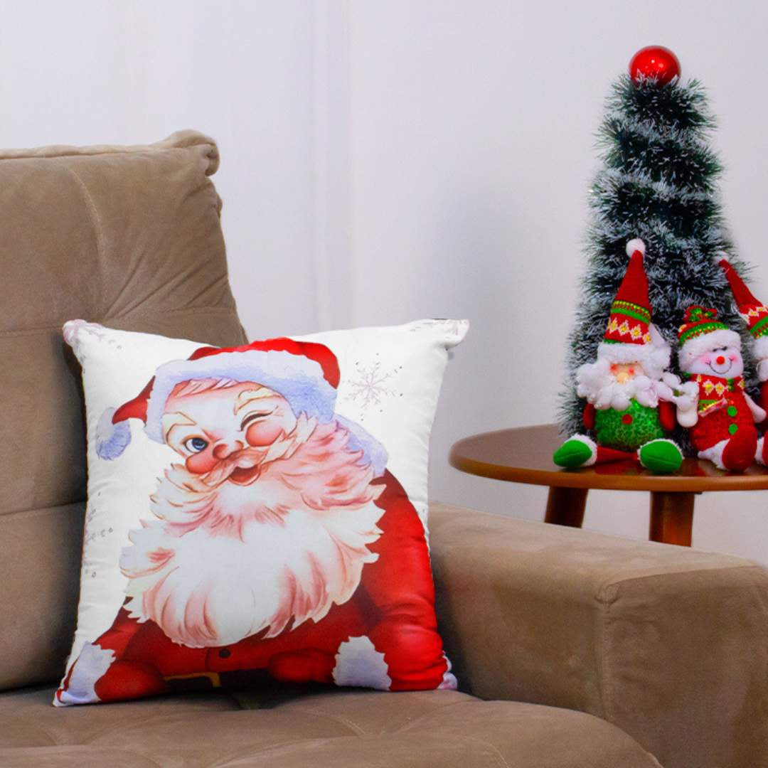 Foto da Capa Almofada Natal Bom Noel muito bonita
