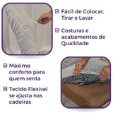 Foto Capa para cadeira  Boutique Capri Creme   muito bonita
