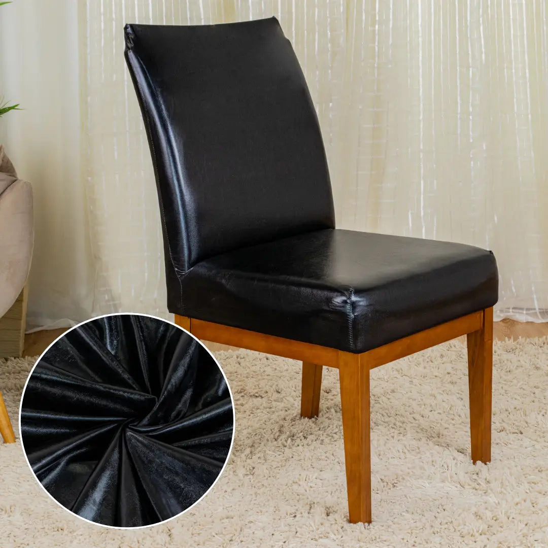 Capa para Cadeira Glitter - Preto