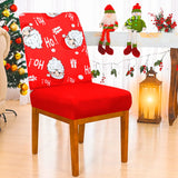 Foto da Capa de Cadeira de Natal Ho ho ho da Chame do Detalhe muito bonita
