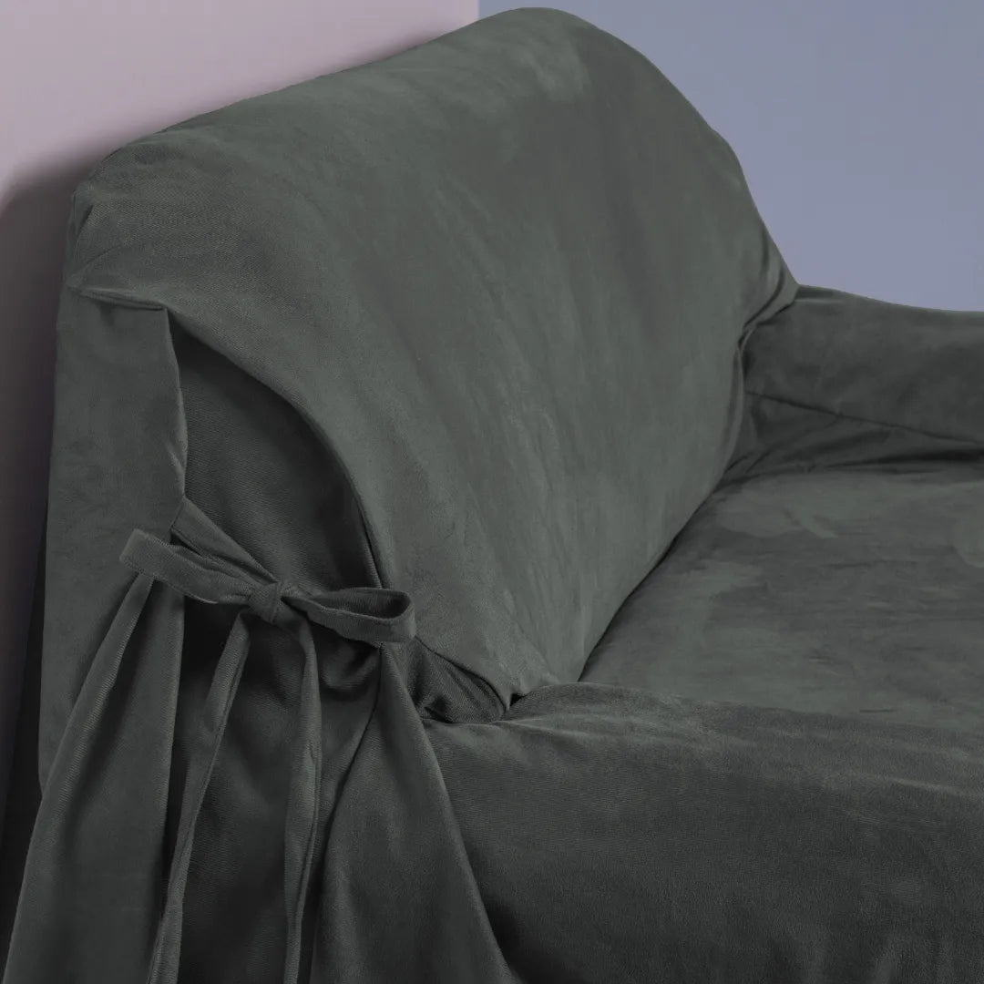 Veja os detalhes da Capa de Sofá Anti Arranhão Chumbo da Charme