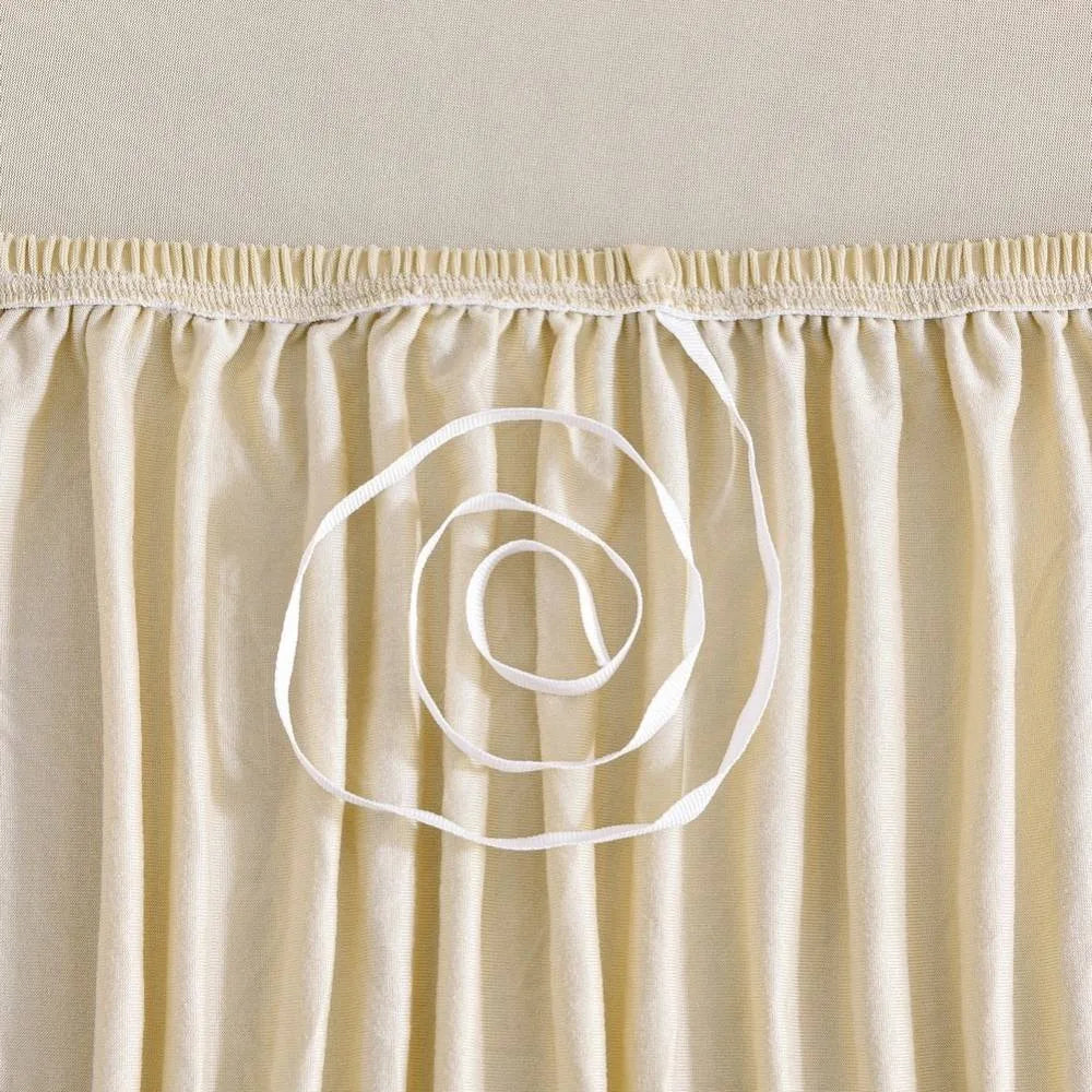 Conheça a Capa de Sofá de Canto Spandex Special Impermeável Branco Off da Chame do Detalhe