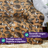 Detalhes de Capa de Sofá Elastex Pluma da Charme do Detalhe