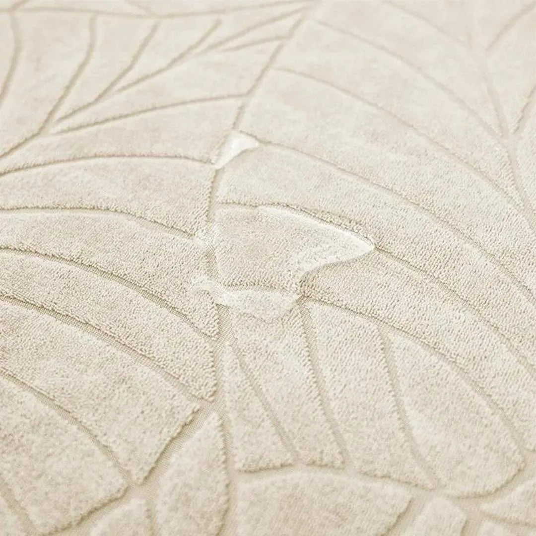 Veja os detalhes da Capa de Sofá Impermeável Relevo Special Creme da Charme
