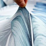Confira as medidas da Capa de Sofá Spandex Special Folha Azul antes de comprar