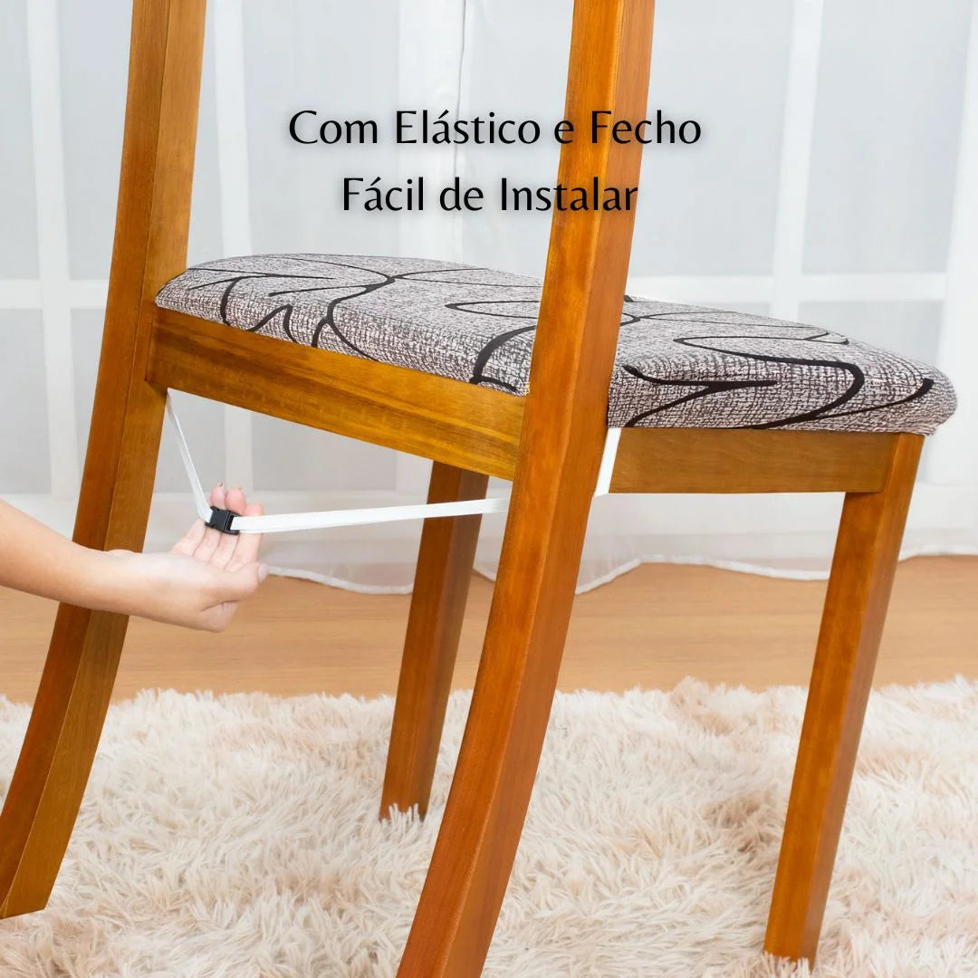 Conheça a Capa para Assento de Cadeira Florata com entrega mais rápida do Brasil