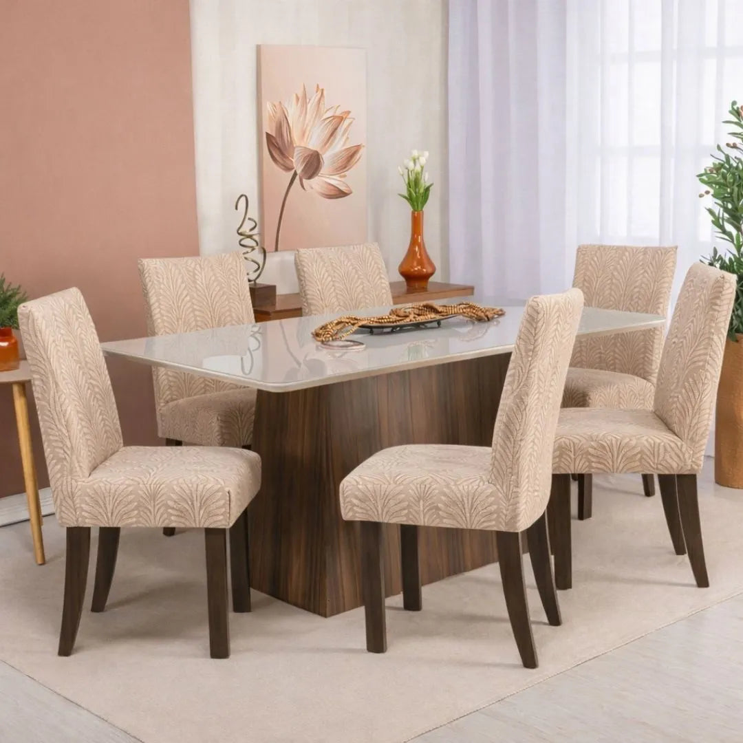 Detalhes da Capa para Cadeira Boutique Caribe Bege da Charme do Detalhe