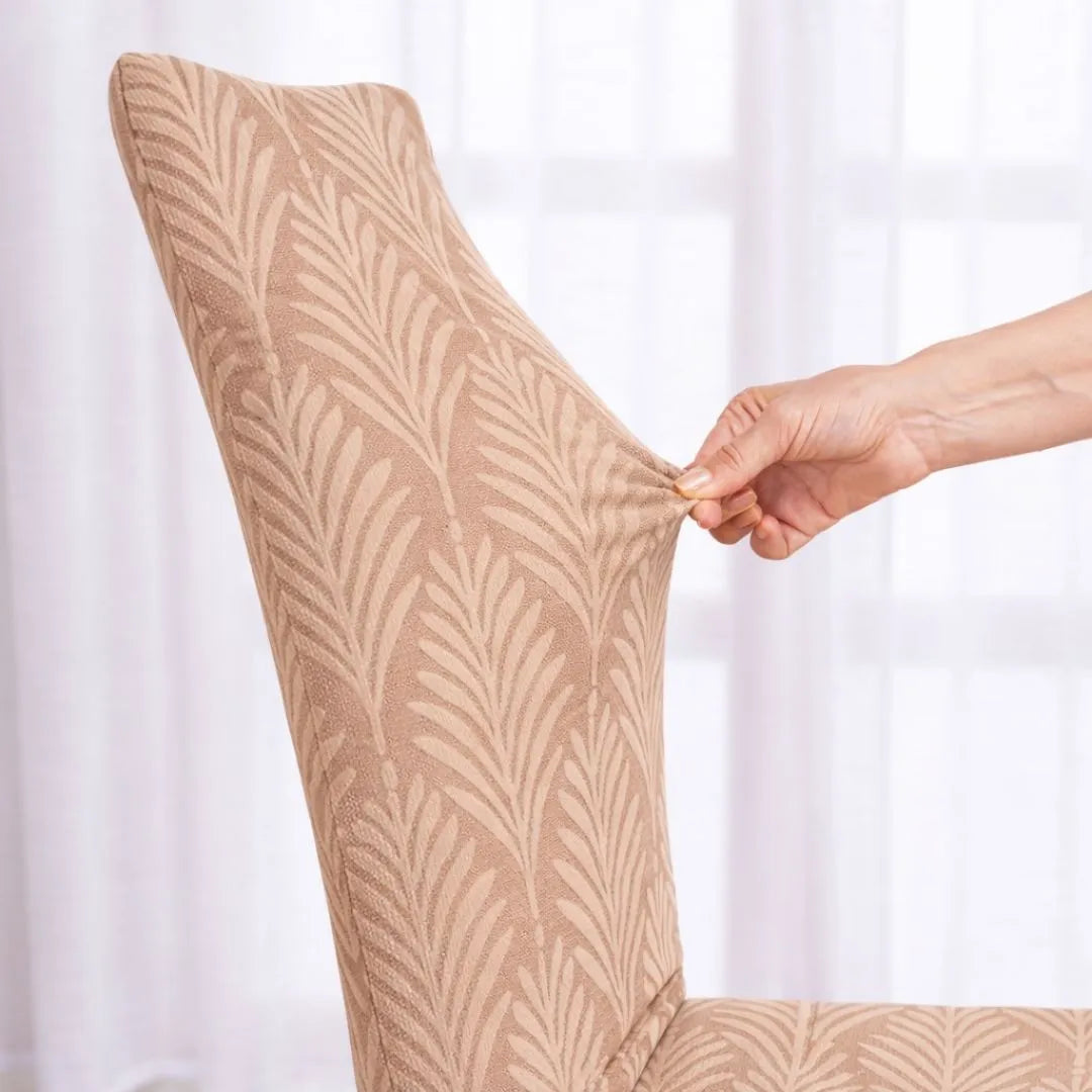 Detalhes da Capa para Cadeira Boutique Caribe Caramelo da Charme do Detalhe