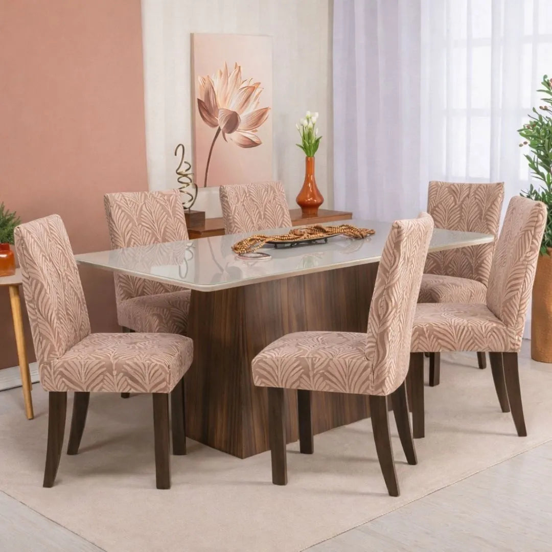 
Veja detalhes lindos Capa para Cadeira Boutique Caribe Caramelo da Charme
