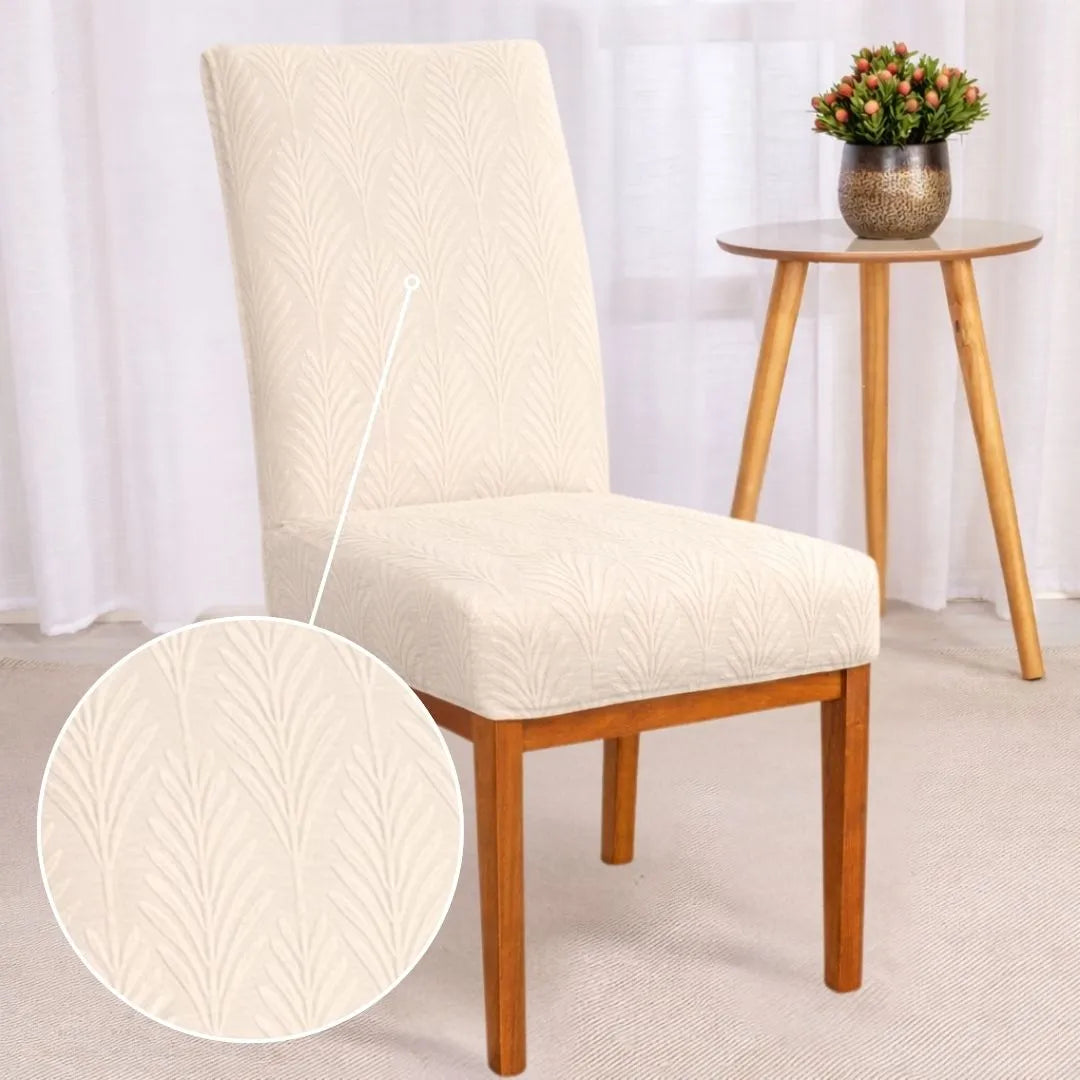 Conheça a Capa para Cadeira Boutique Caribe Creme com entrega mais rápida do Brasil