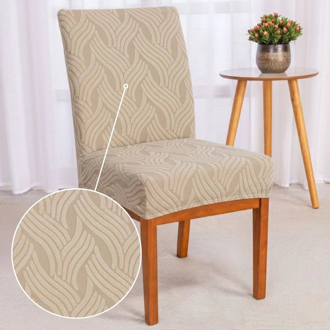 Conheça a Capa para Cadeira Boutique Tejo Caramelo com entrega mais rápida do Brasil