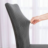 Detalhes da Capa para Cadeira Boutique Tejo Cinza da Charme do Detalhe