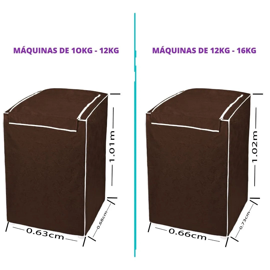 Confira as medidas da Capa de Máquina de Lavar Café antes de comprar