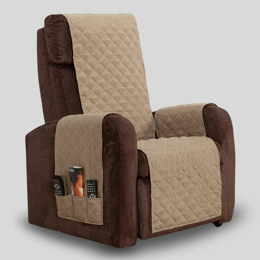Capa para Poltrona Caqui - Oferta Cross