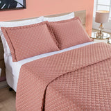 Conheça o Cobre Leito Ravena Rosê - Vários Tamanhos da Chame do Detalhe