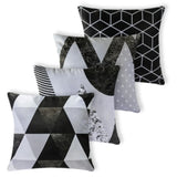 Fotos do Kit 4 Capas de Almofada Velvet Print Granito muito bonita