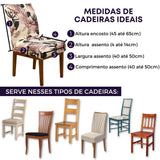 Capa Protetora de Cadeira Arranhão Gato Acolchoada - Boho